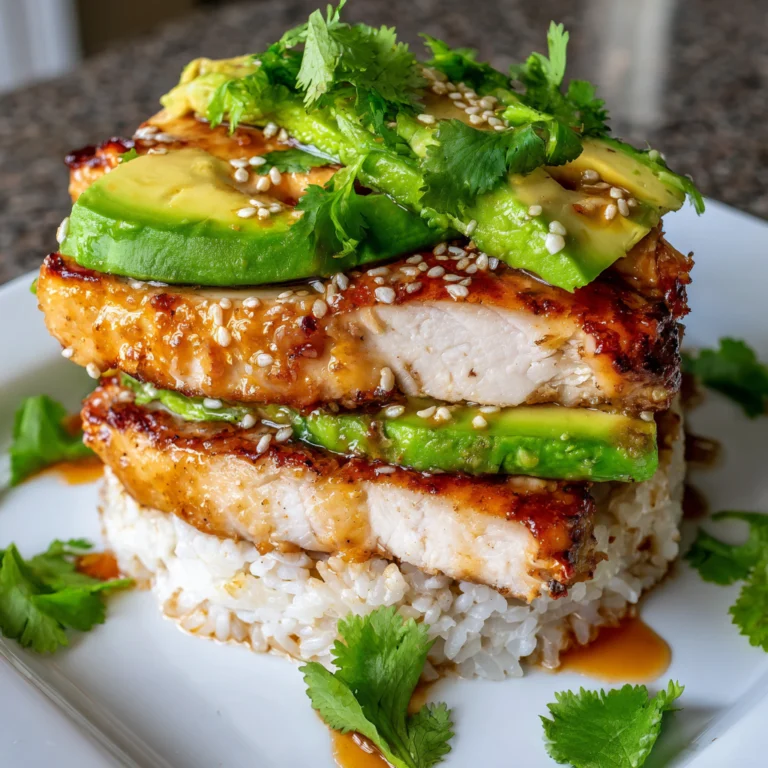 Honey Lime Chicken Stack 1