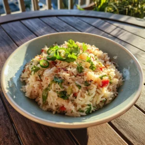 Island Coconut Pepper Rice
