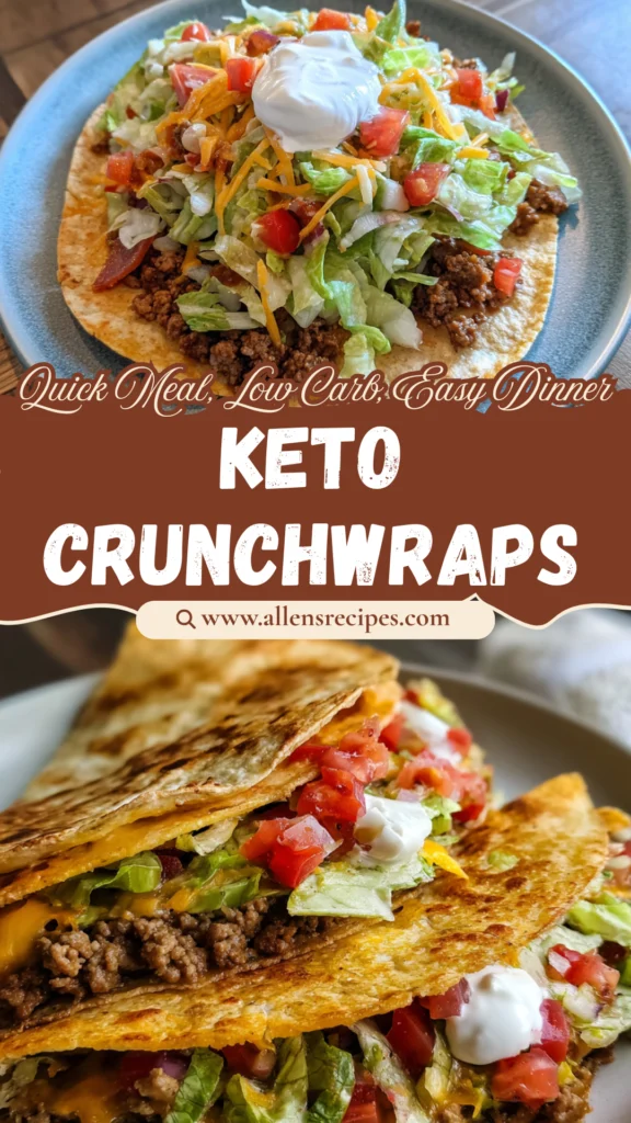 Keto Crunchwraps Recipe