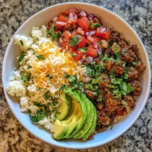 Low Carb Burrito Bowl