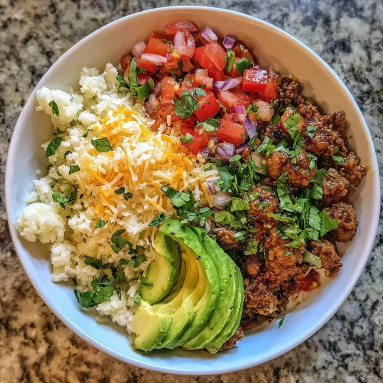 Low Carb Burrito Bowl 1