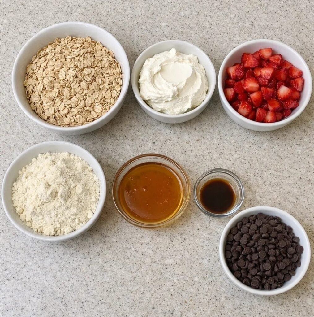 No-Bake Strawberry Cheesecake Protein Balls