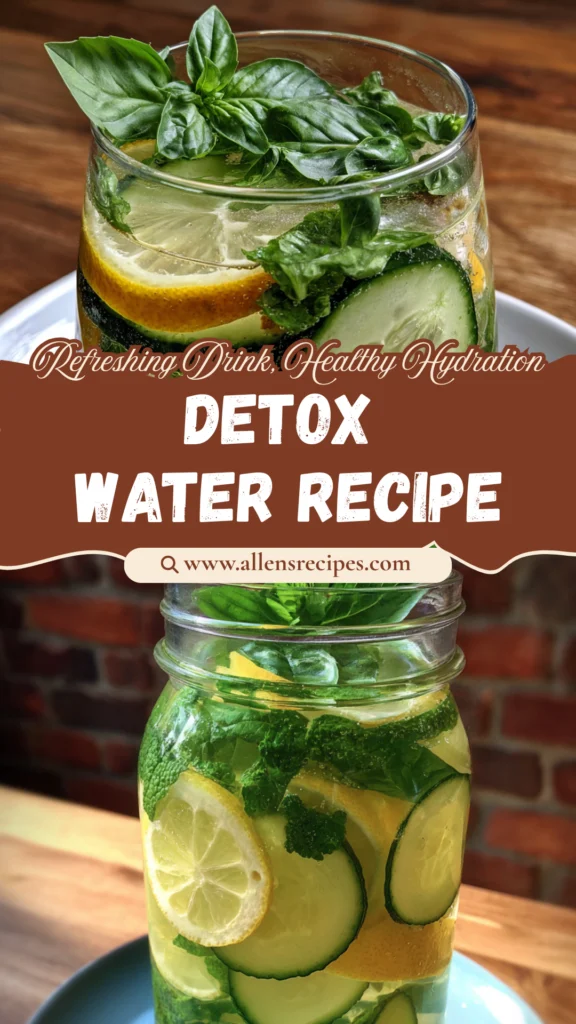 Refreshing Detox Water