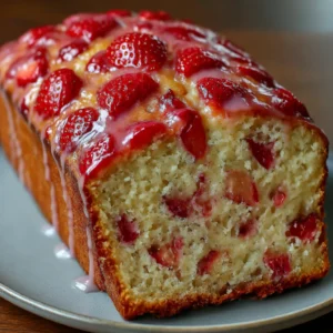 Strawberry Banana Bread