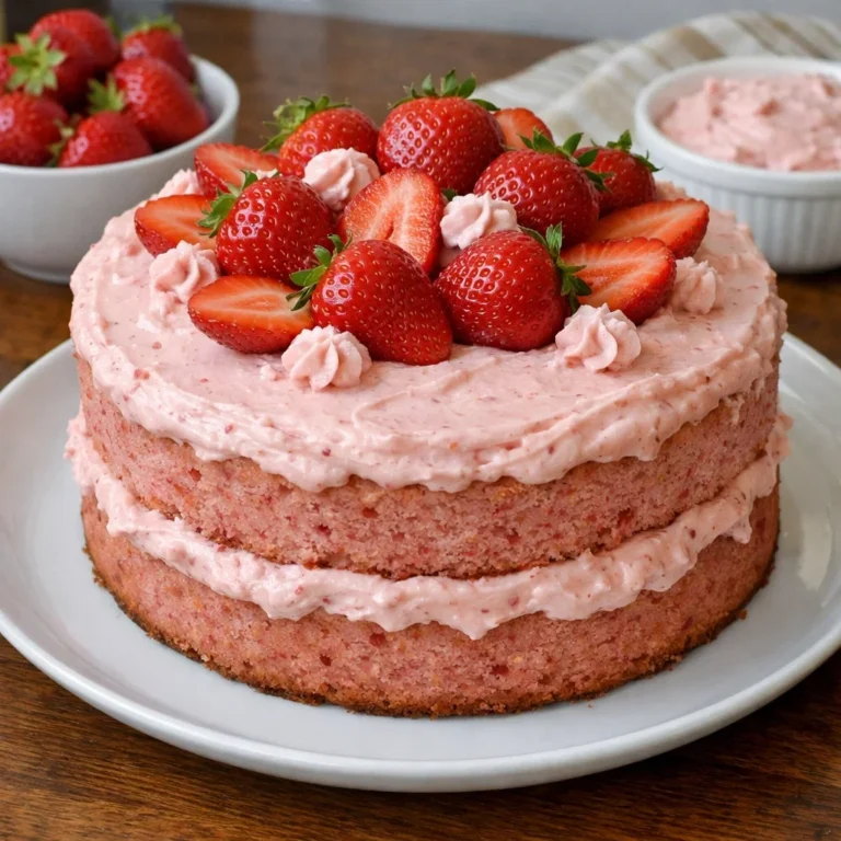 Strawberry Cake Recipe 2