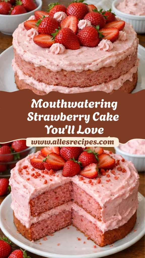 Strawberry Cake Recipe