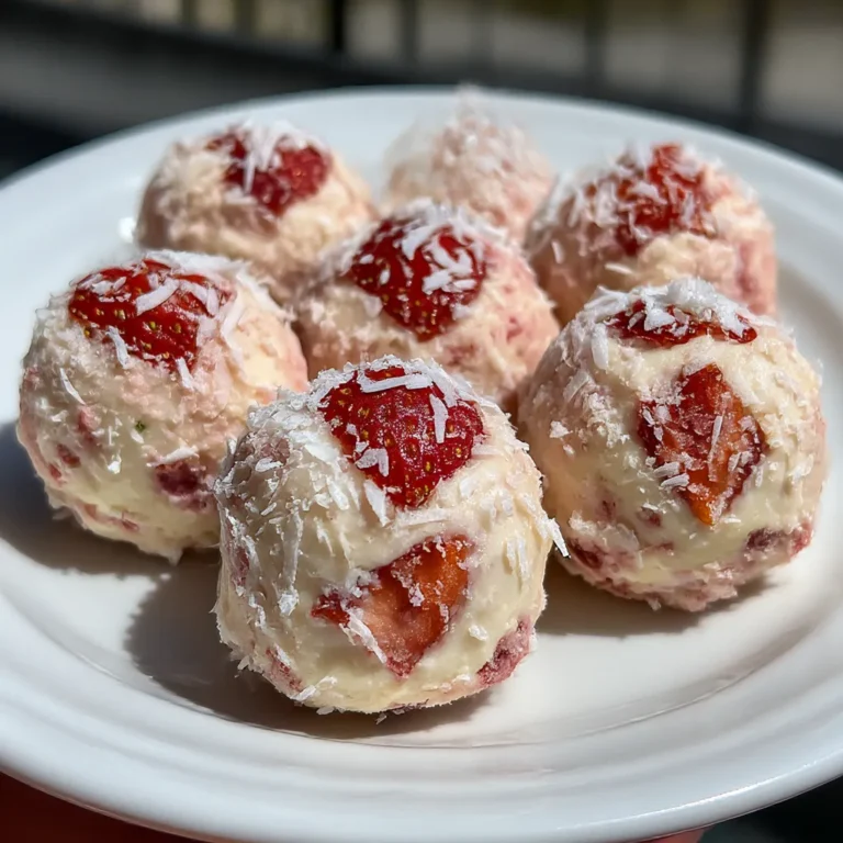 Strawberry Cheesecake Protein Balls 1
