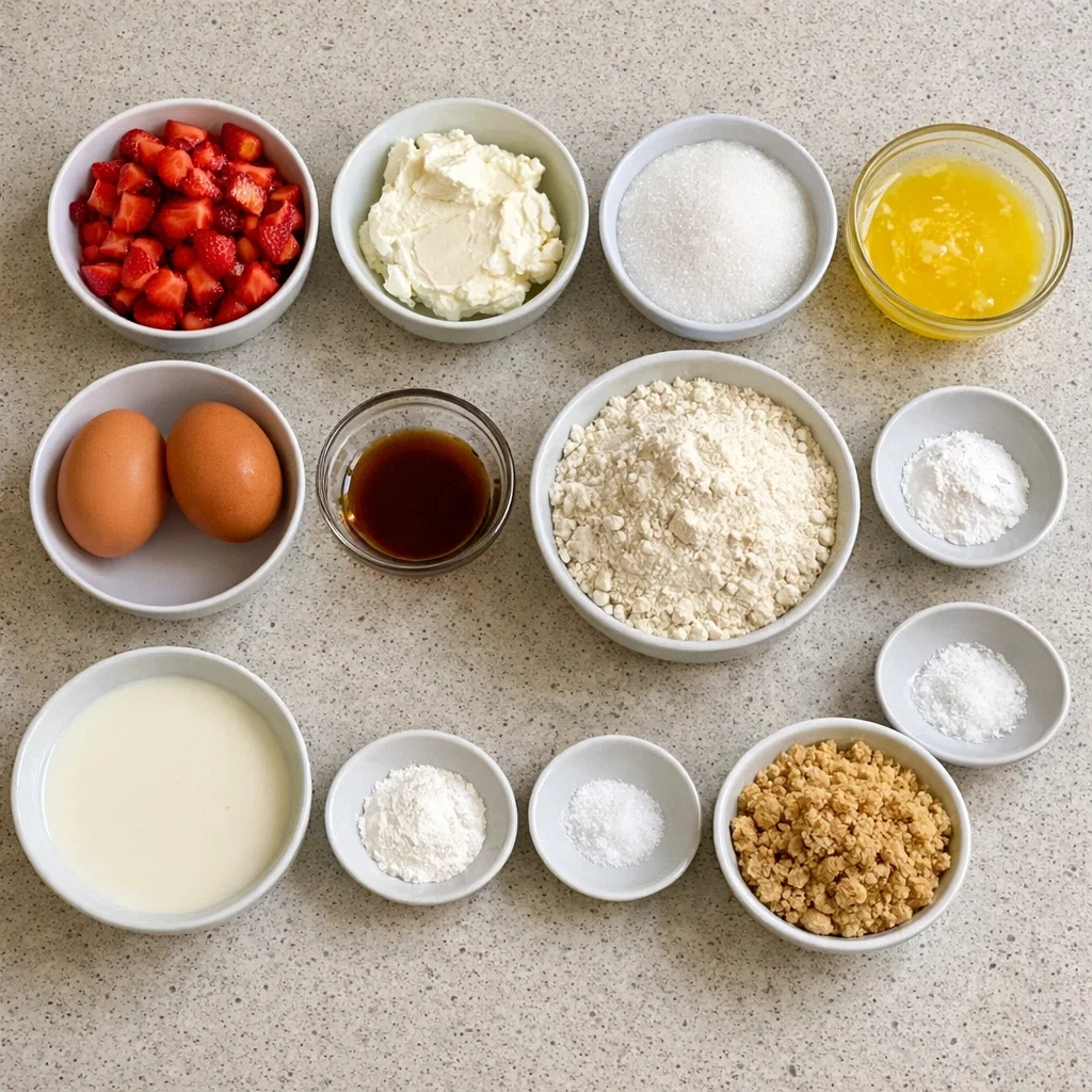 Strawberry Cream Cheese Muffins