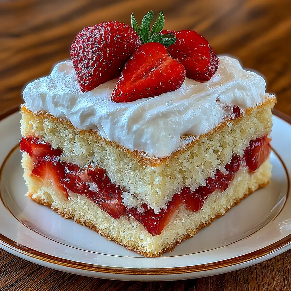 Strawberry Sheet Shortcake