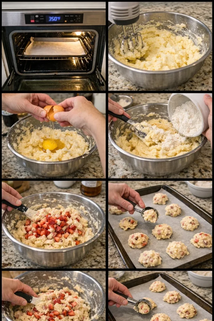Strawberry Shortcake Cookies