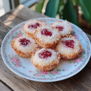 Vintage Australian Pink Jelly Coconut Cakes