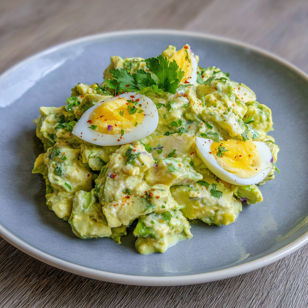 Zesty Avocado Egg Salad