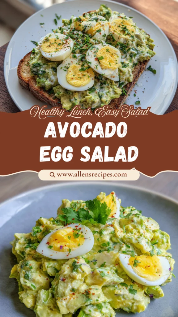 Zesty Avocado Egg Salad