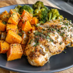 chicken and sweet potato meal prep