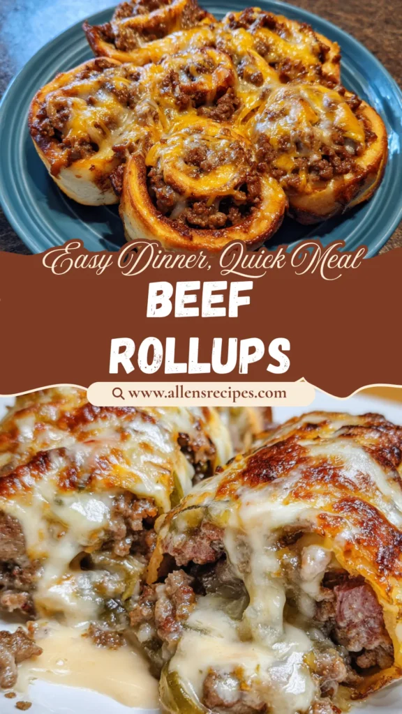 Cheat burger roll ups