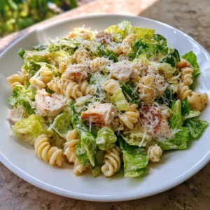 Chicken Caesar Pasta Salad