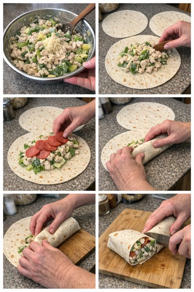Chicken Caesar Wrap
