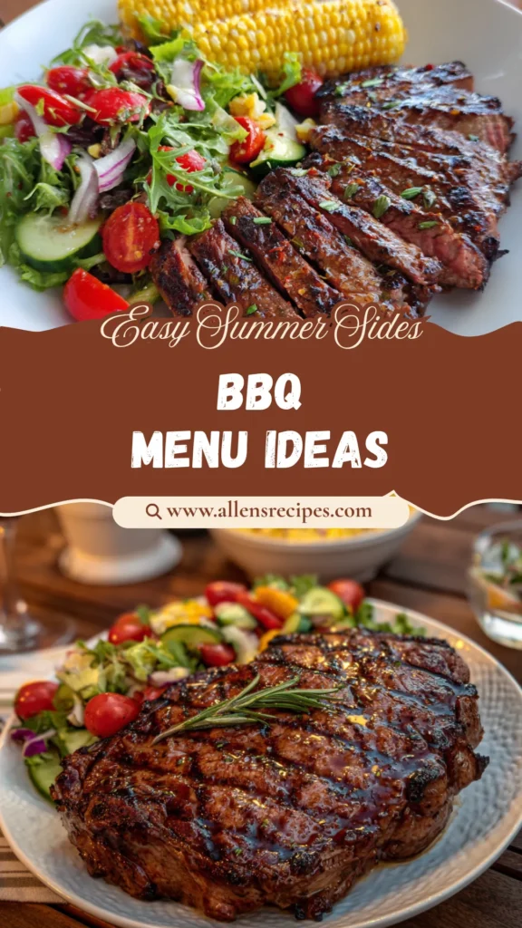 Classic July 4th BBQ Menu