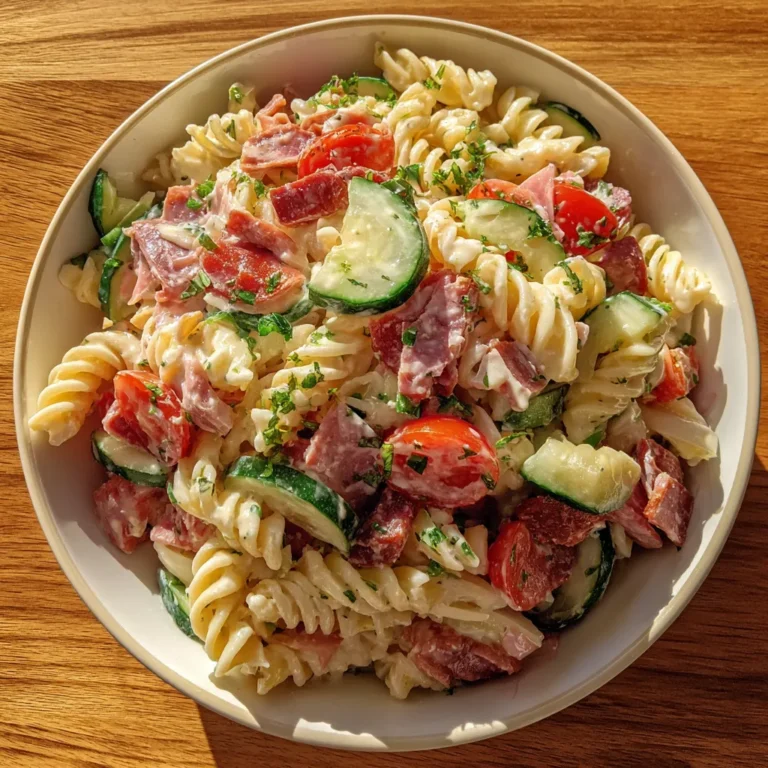 Club Sandwich Pasta Salad 1