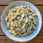 Dill Pickle Pasta Salad