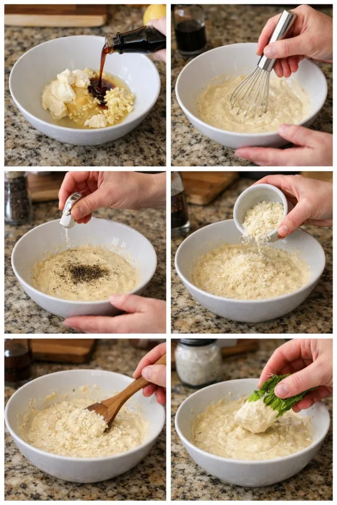 Homemade Caesar Salad Dressing Recipe