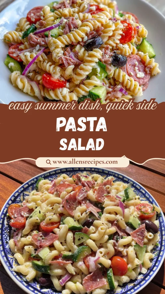 Italian Grinder Pasta Salad