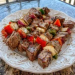 July 4th Smoked Beef Skewers