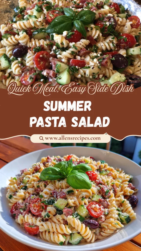 Legendary Summer Pasta Salad