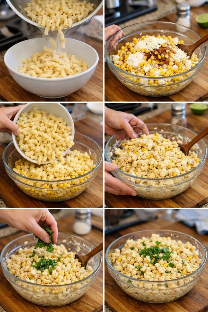 Mexican Street Corn Pasta Salad