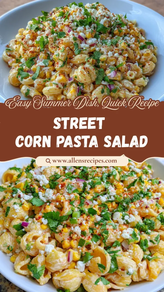 Mexican Street Corn Pasta Salad