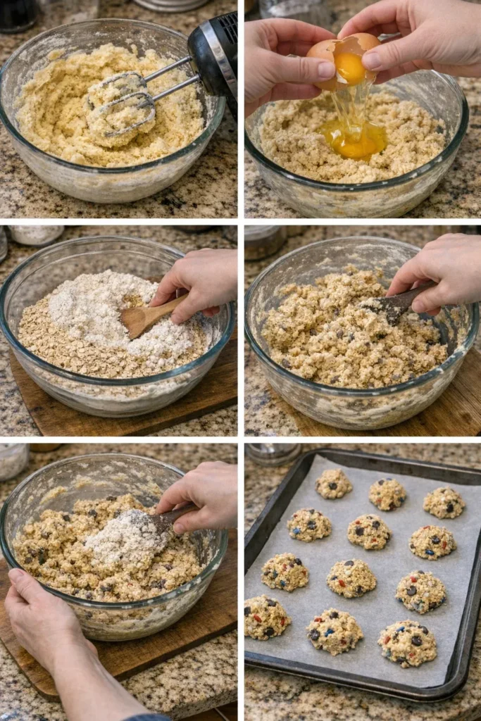 4th of July Monster Cookies