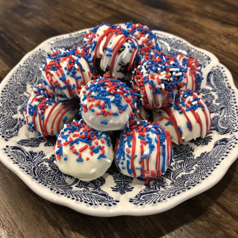 Patriotic Oreo Balls Recipe 1