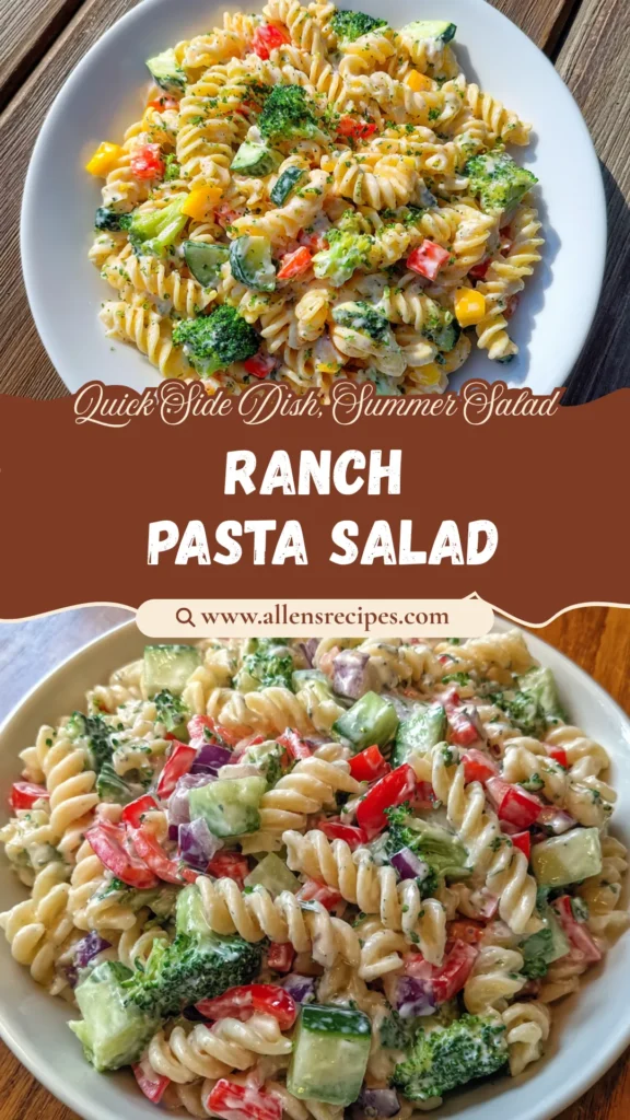 Ranch Pasta Salad