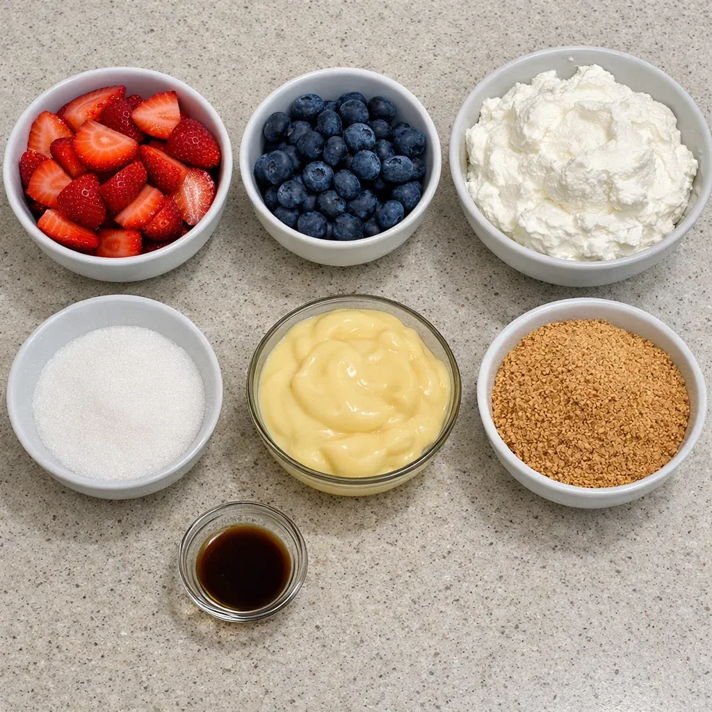 Red White and Blue Desserts