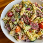 Smoked Beef Club Pasta Salad