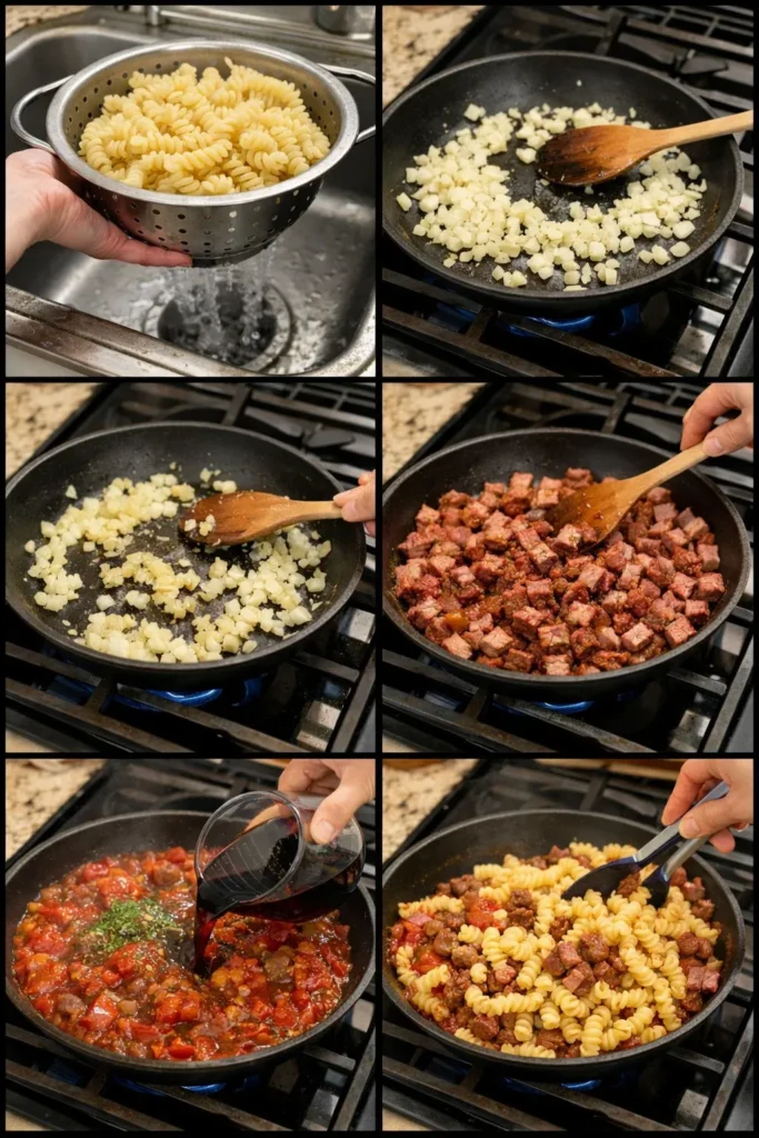 Smoked Beef Pasta