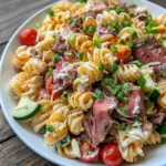 Smoked Beef Ranch Pasta Salad