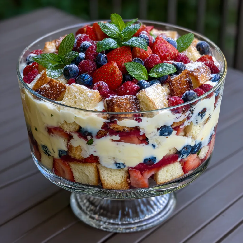Trifle dessert recipe