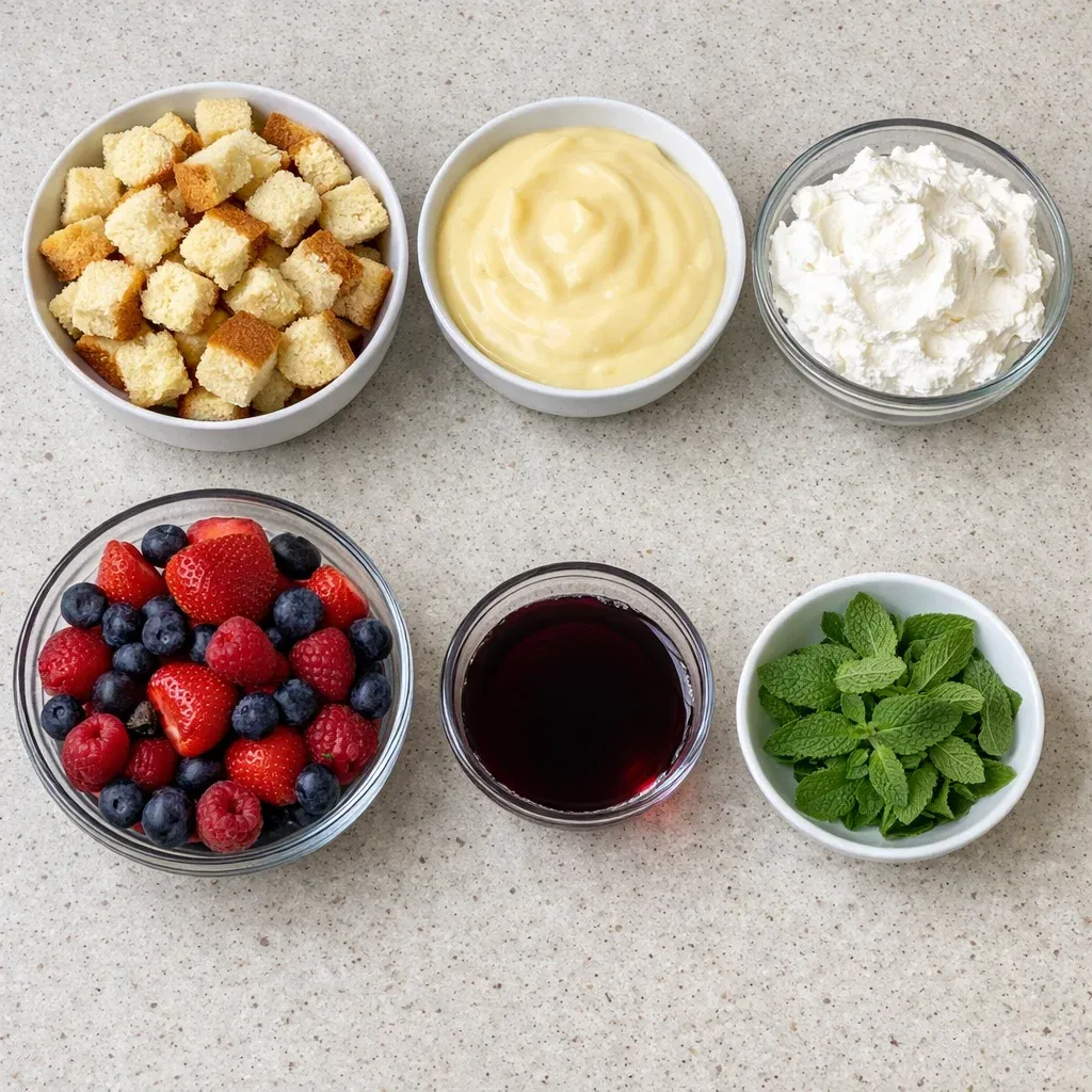 Trifle dessert recipe