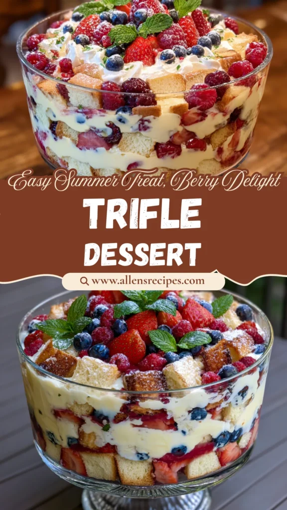 Trifle dessert recipe